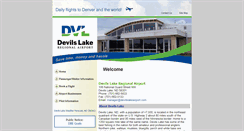 Desktop Screenshot of devilslakeairport.com